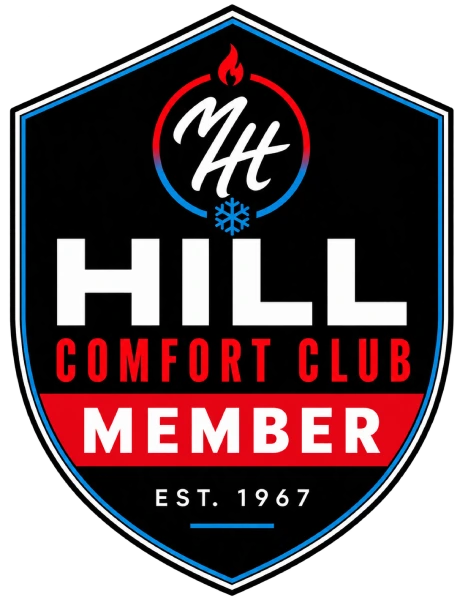 Hill Comfort Club Badge